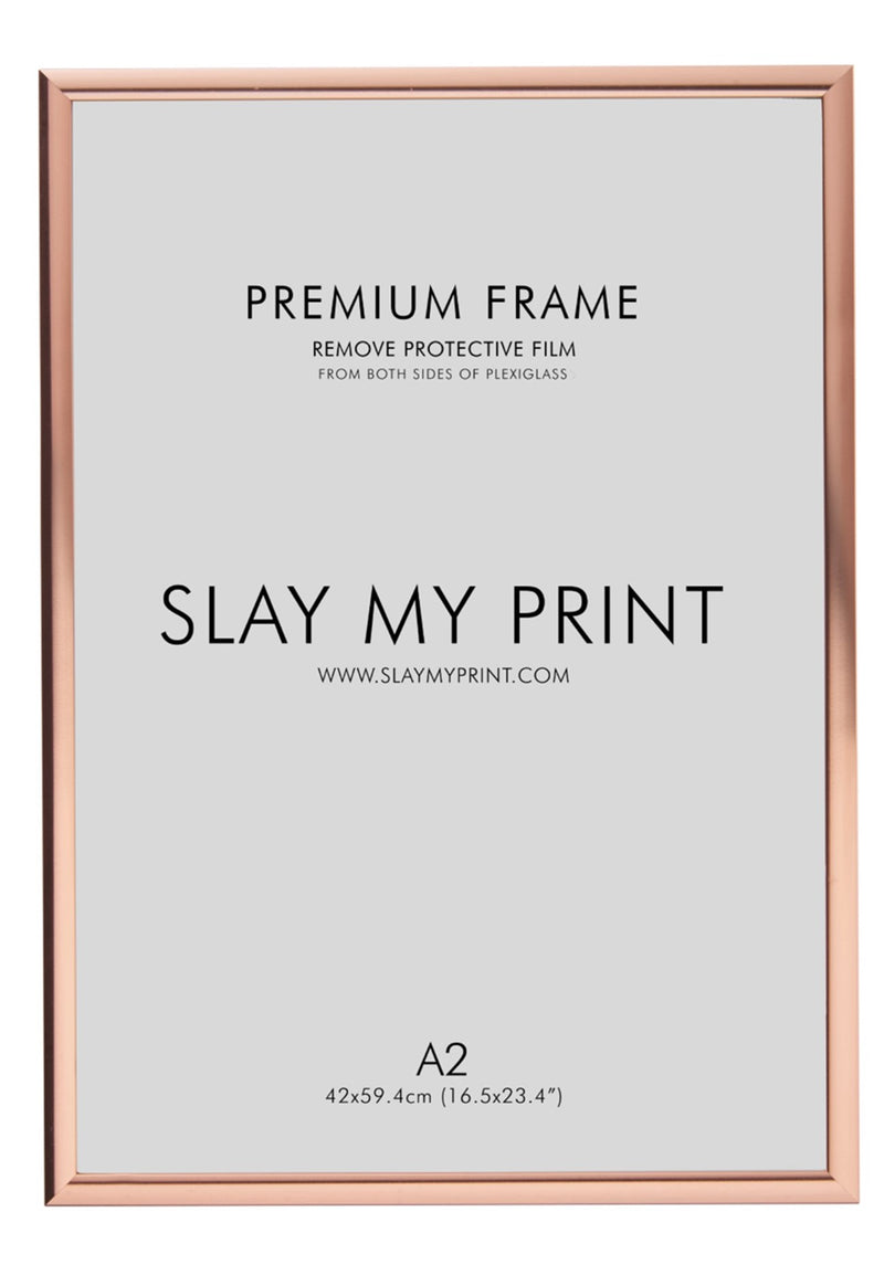copper picture frame A2