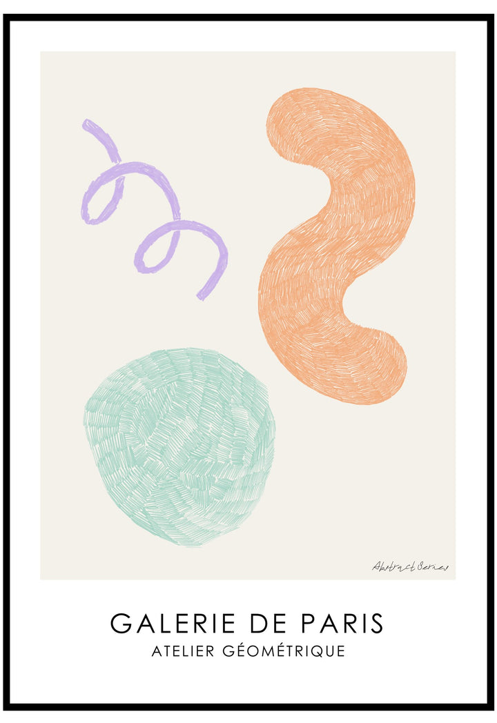 atelier geometrique wall art