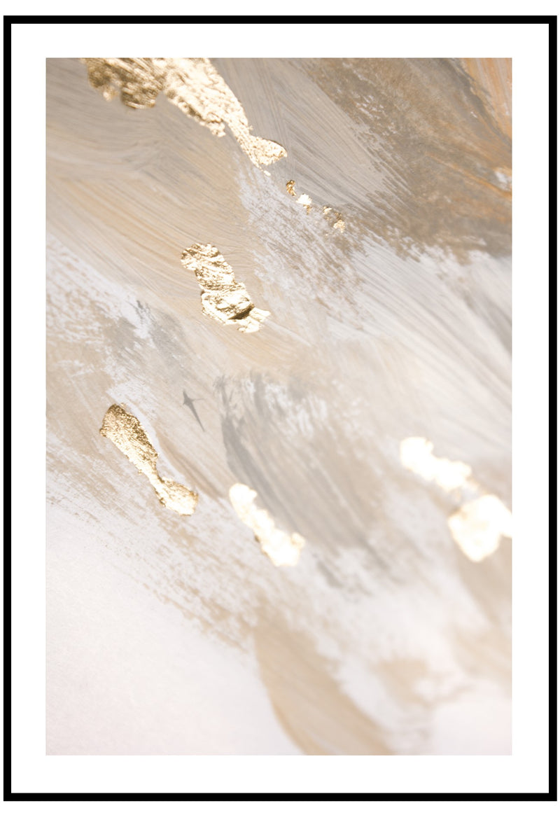 Abstract Sand Strokes Wall Art