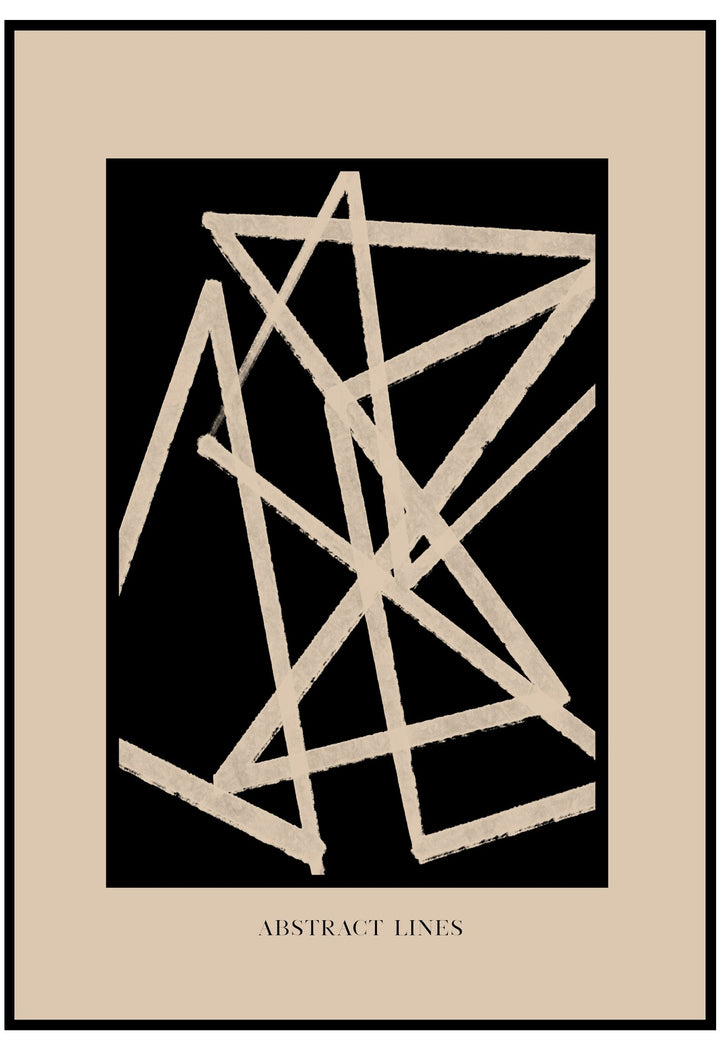 Abstract Lines Wall Art