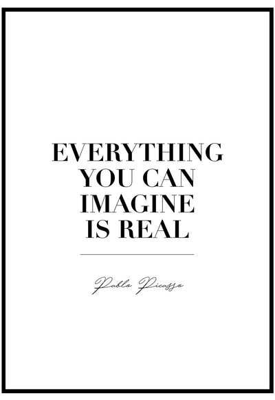 everything you can imagine is real poster