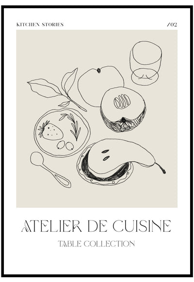 Atelier De Cuisine Wall Art