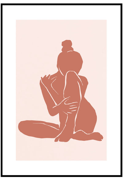 Intimate Silhouette Wall Art