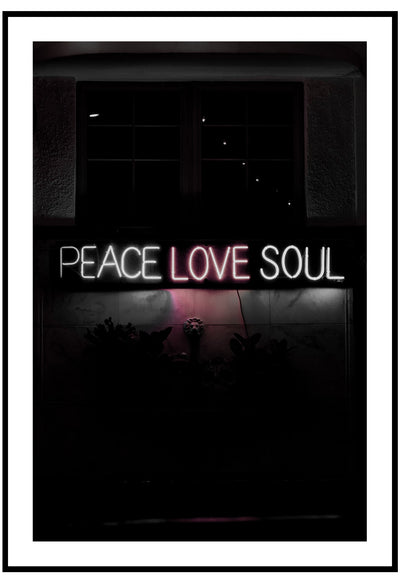 Peace Love Soul Wall Art