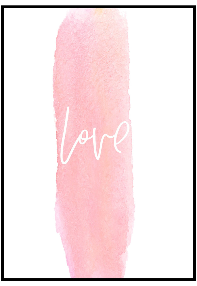 Pink Love Wall Art