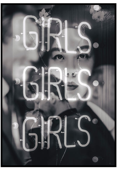 Girls Girls Girls Wall Art