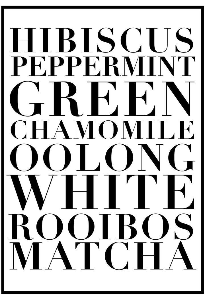 Tea Wall Art