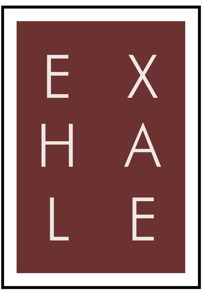 Exhale Wall Art