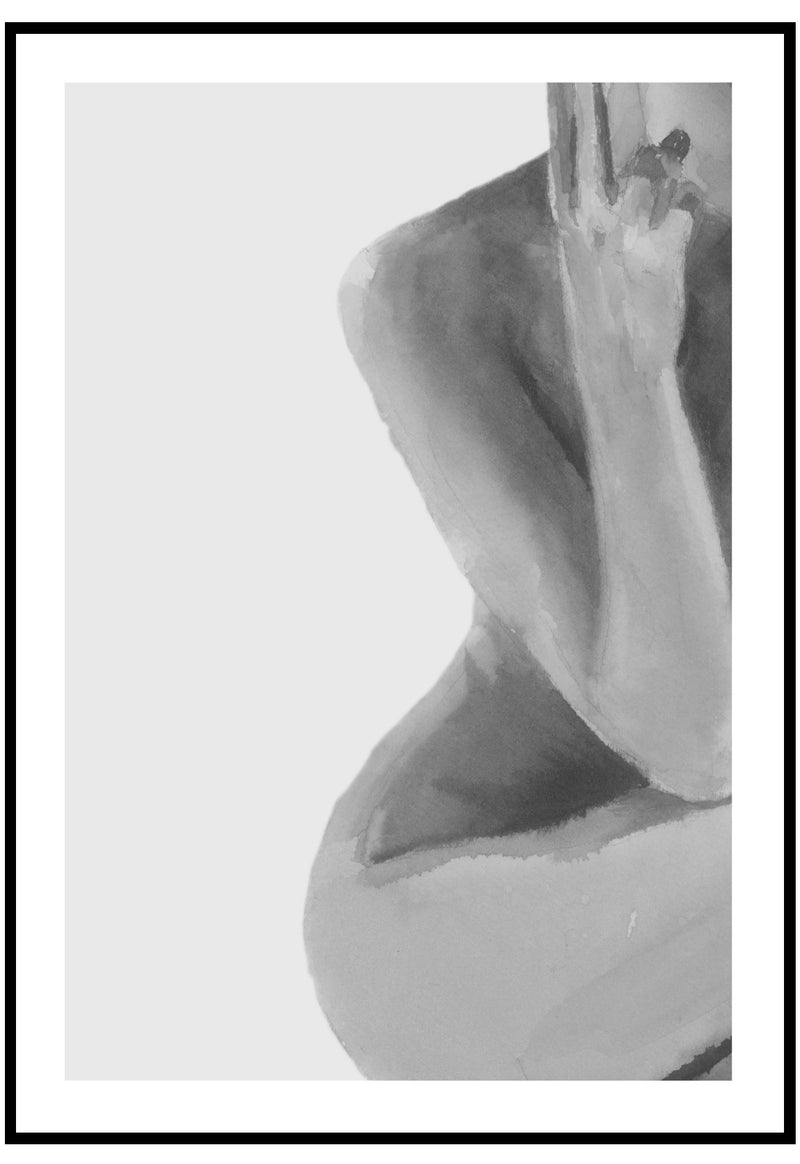 Body Sketch Wall Art