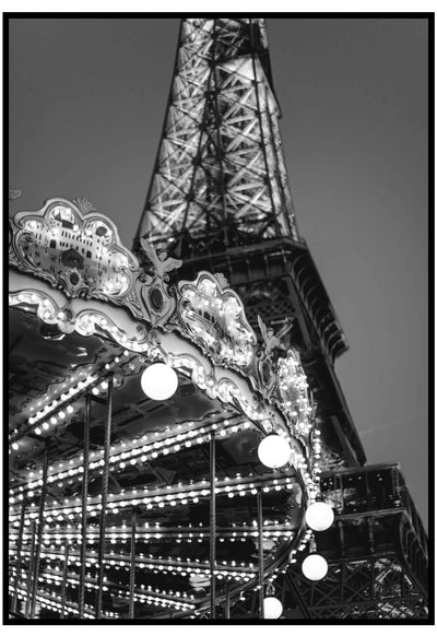 Carousel In Paris Wall Art