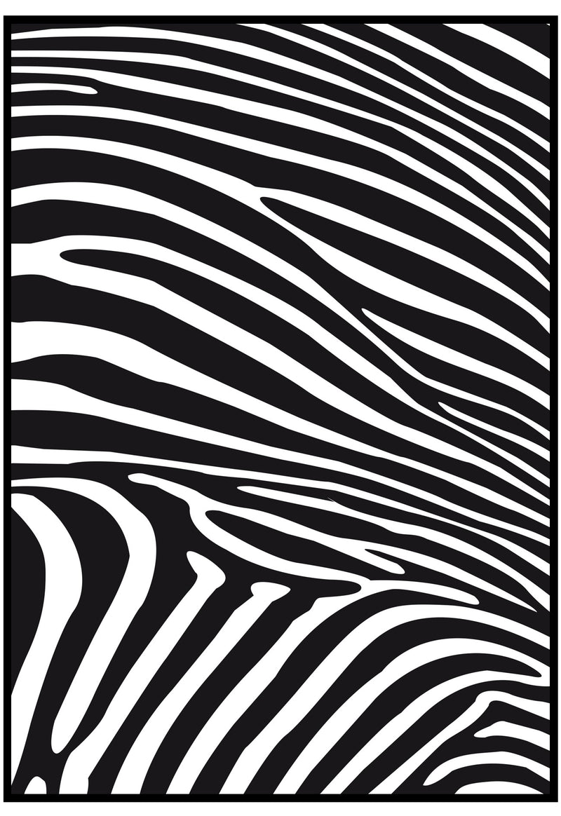 Zebra Pattern Wall Art