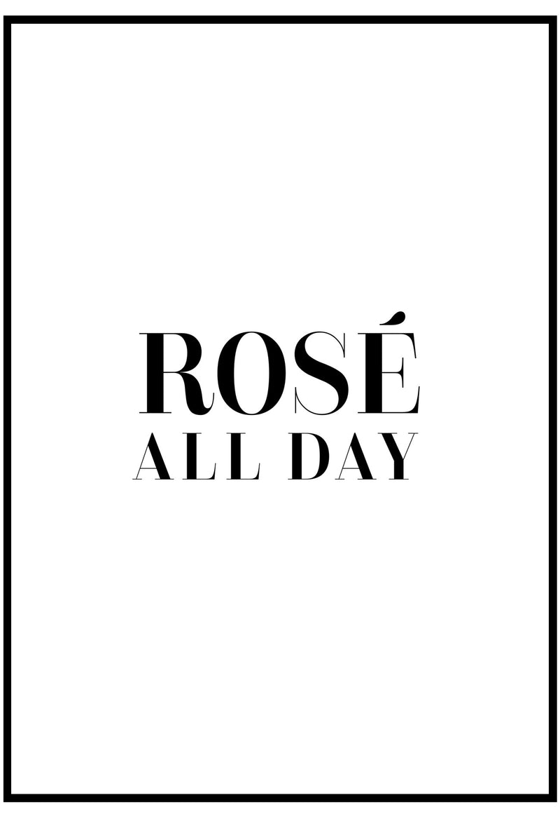 Rose All Day Wall Art