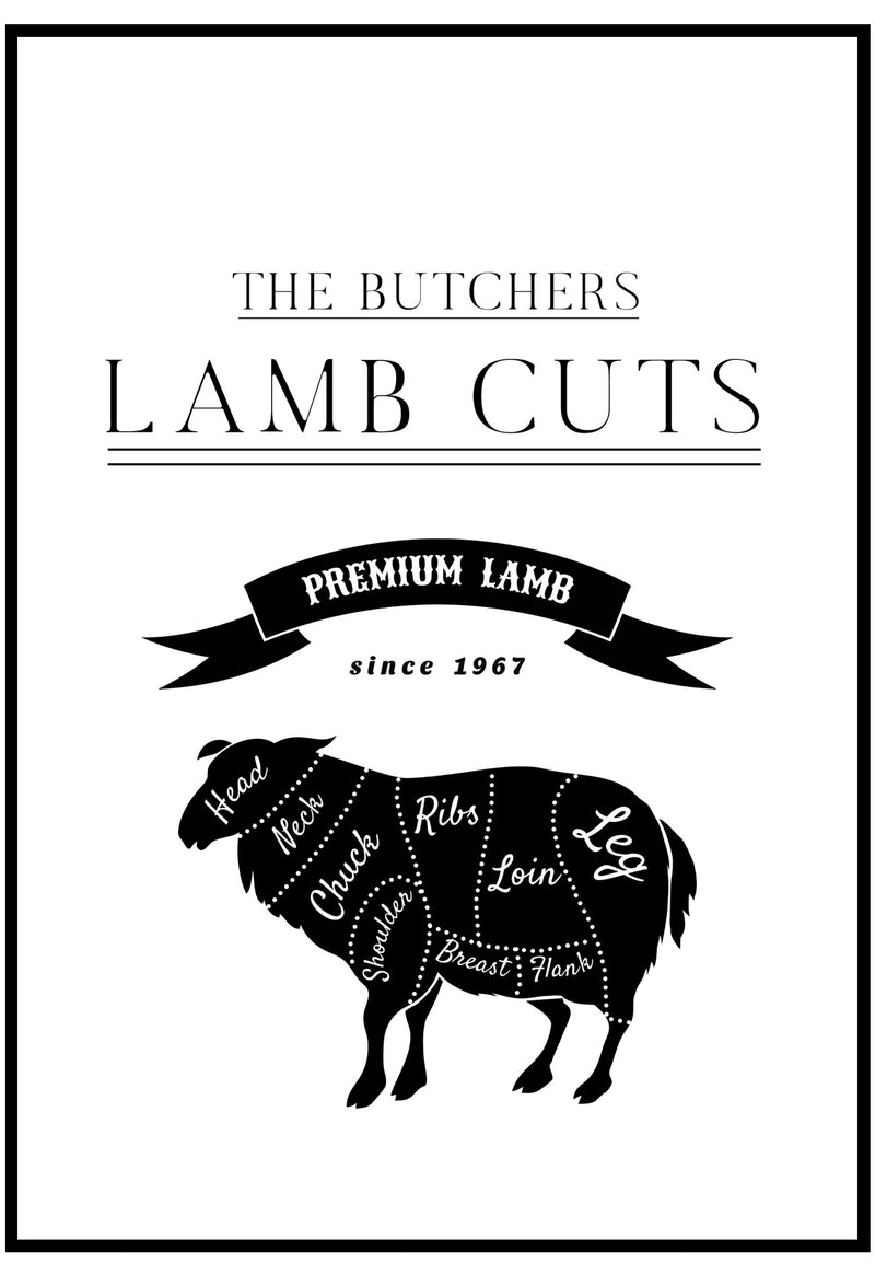 Lamb Cuts Wall Art