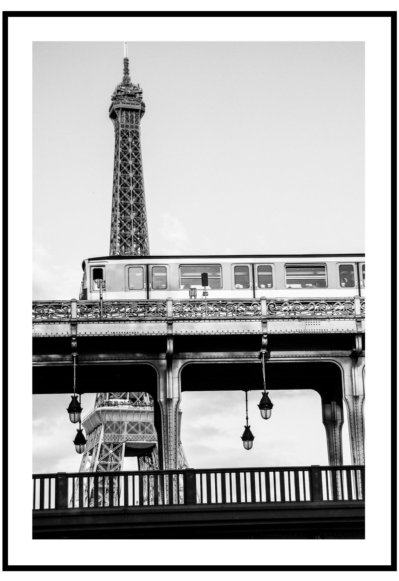 Paris Train Wall Art