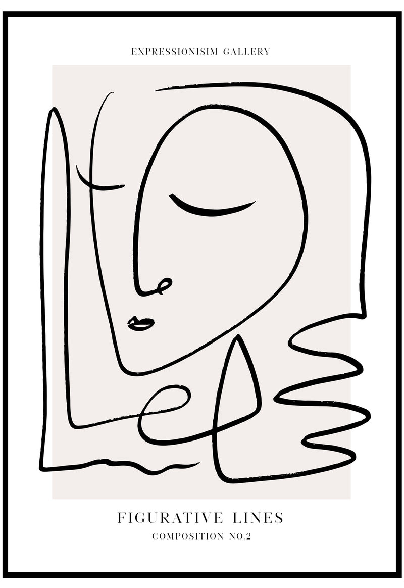 Figurative Lines Wall Art