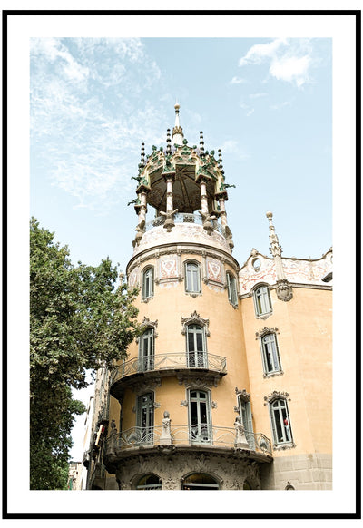 Barcelona Balconies Wall Art