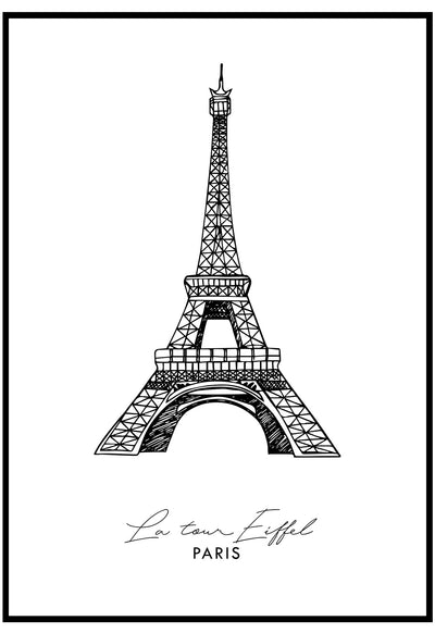 La Tour Eiffel Wall Art
