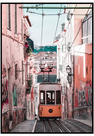 Lisbon Tram Wall Art