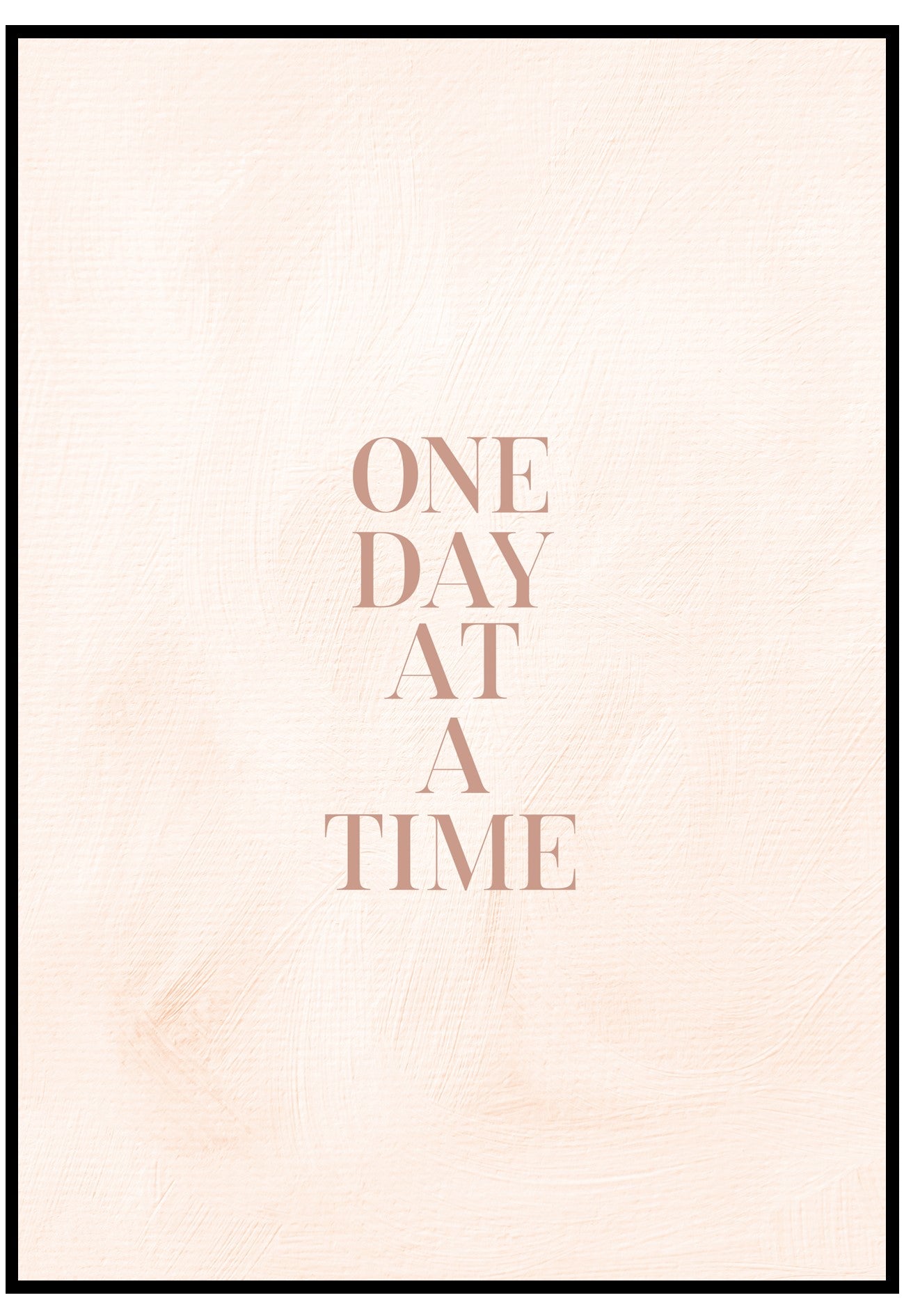 One Day At A Time Wall Art
