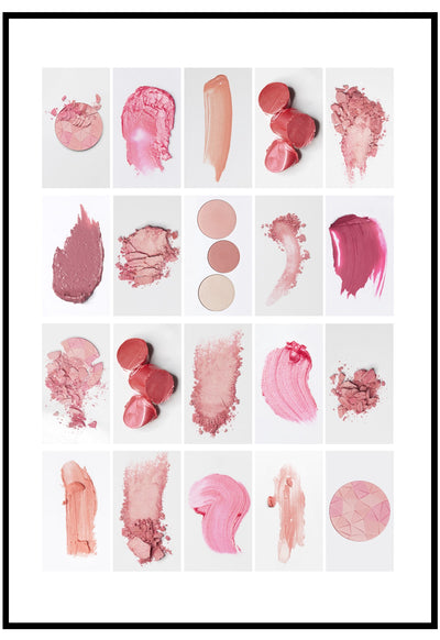 The Pink Palette Wall Art