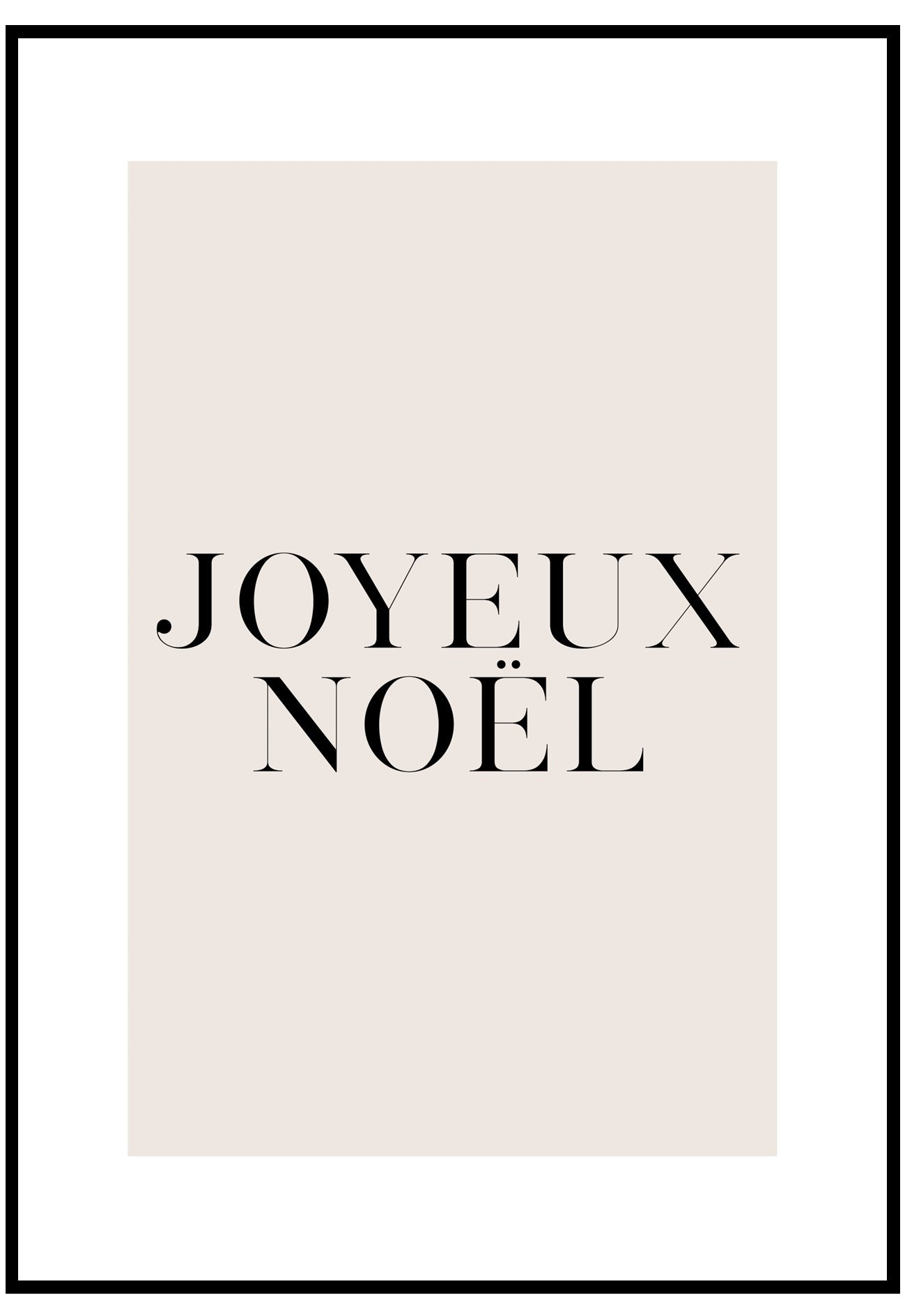 joyeux noel wall art