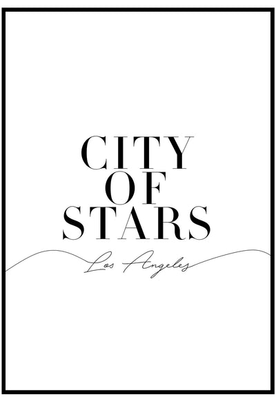 City Of Stars Wall Art