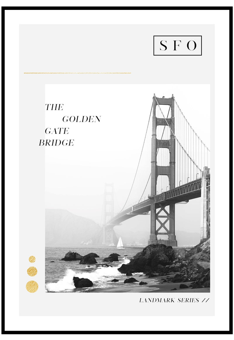The Golden Gate Bridge Wall Art