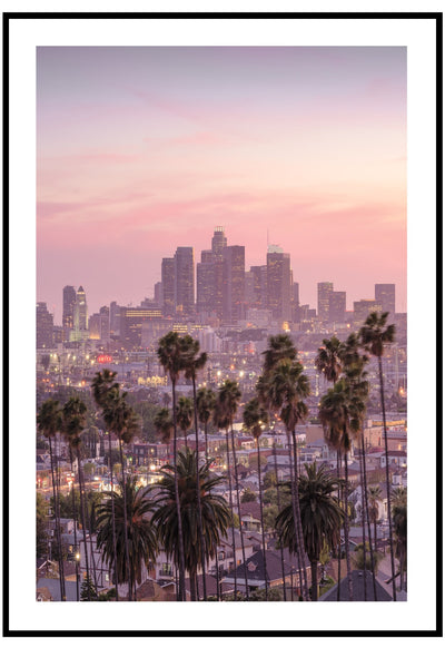 Los Angeles Sunset Wall Art