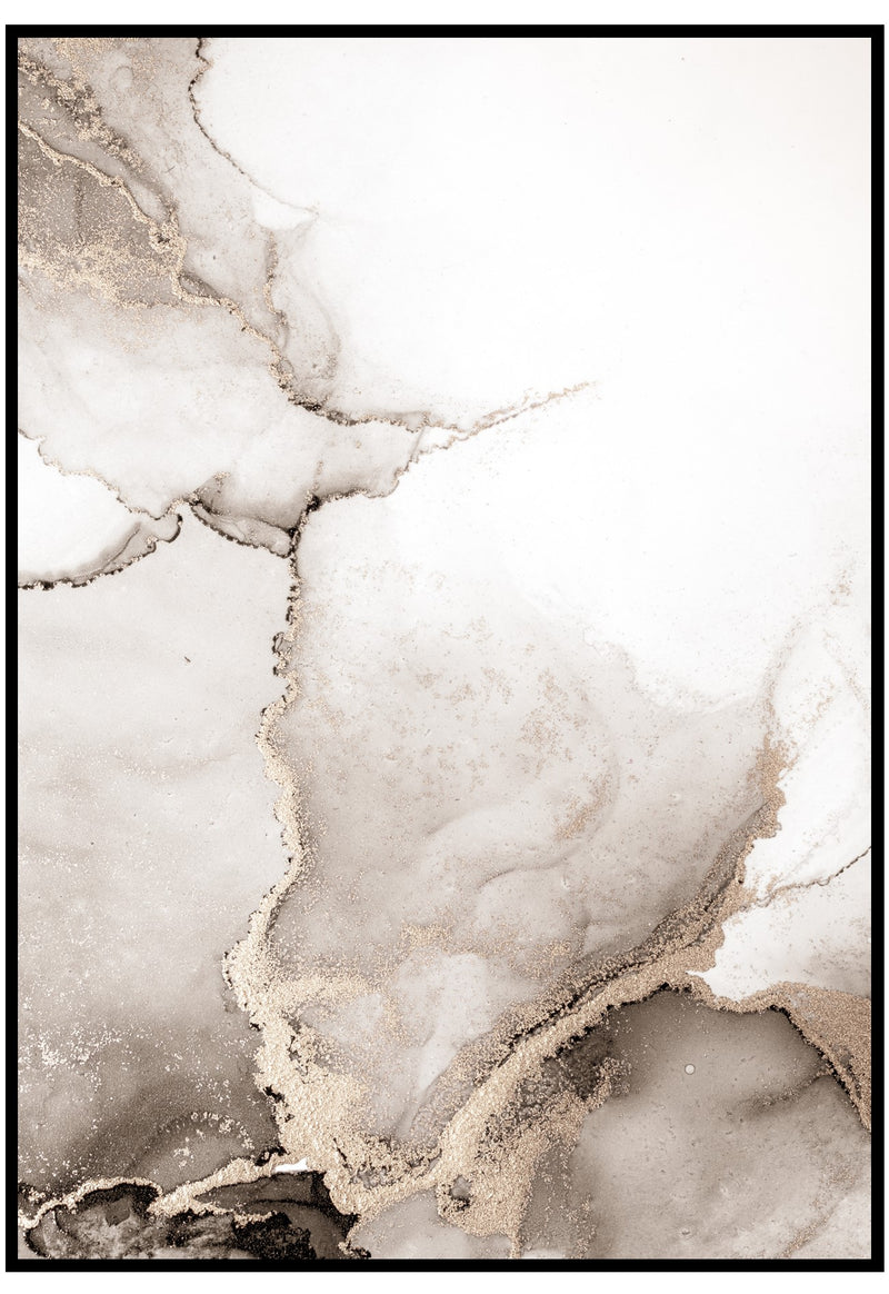 abstract neutral ink wall art