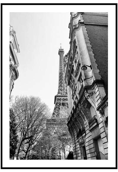 parisian streets wall art