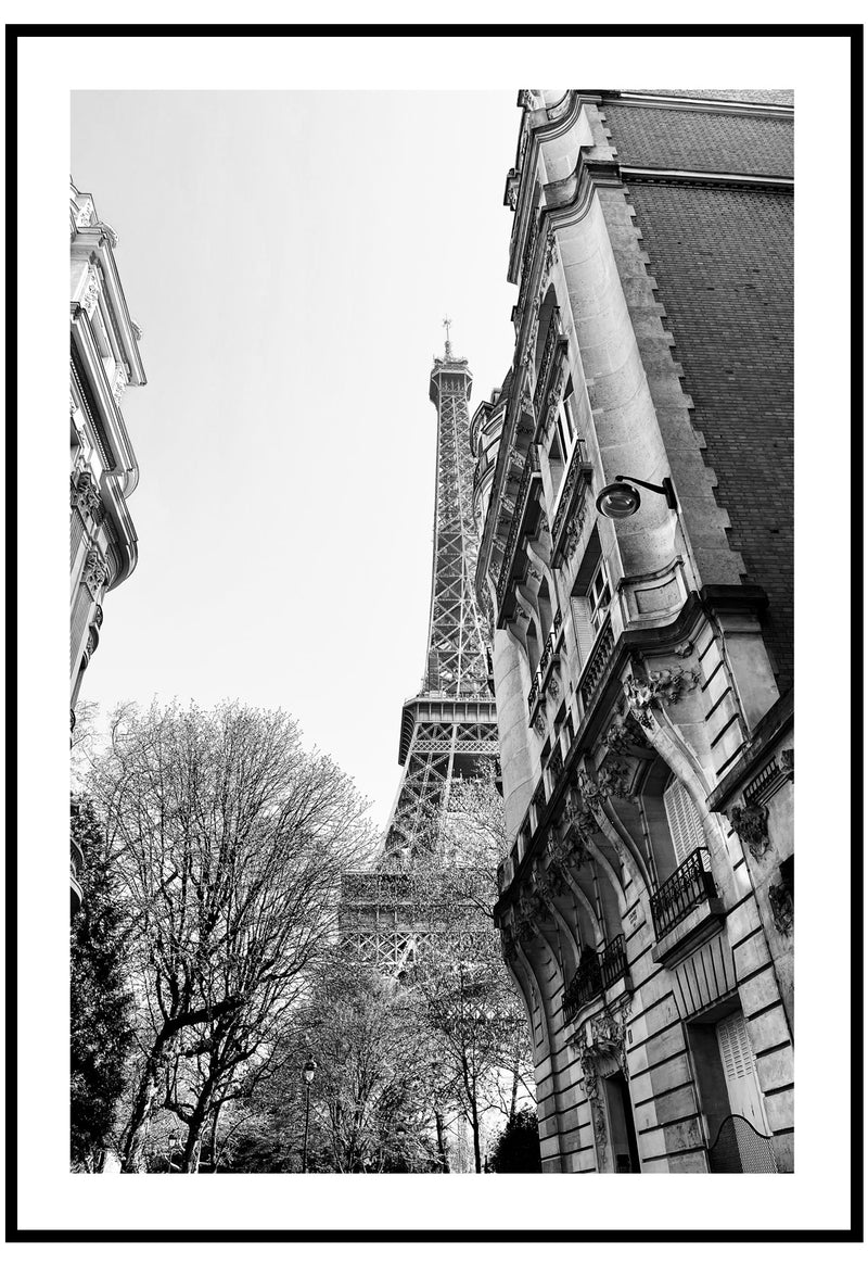 parisian streets wall art